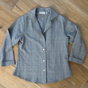 Habitat Blouse in Wrinkle Resistant Crepe